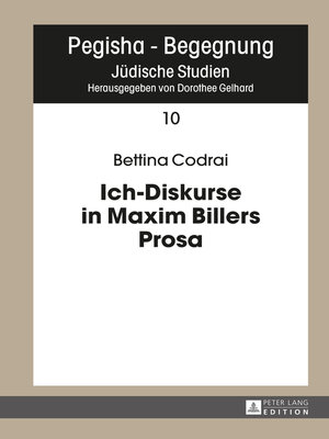 cover image of Ich-Diskurse in Maxim Billers Prosa